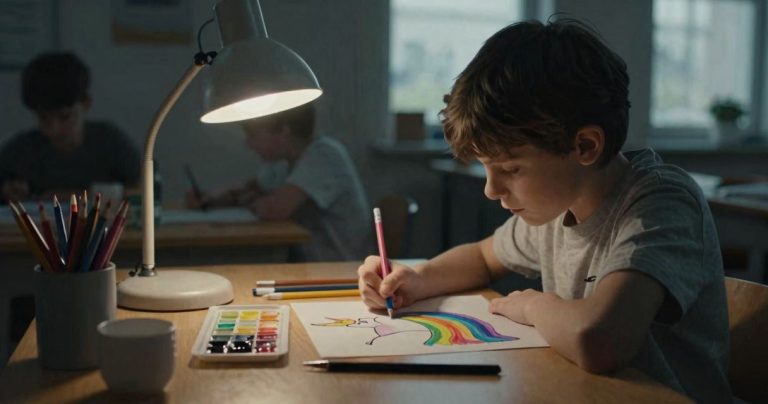coloriage licorne: 3 méthodes pour dégradés arc en ciel